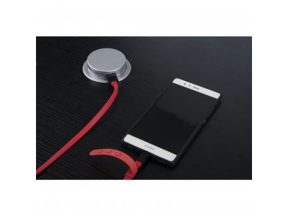 Solight USB výsuvný blok zásuviek, 3 zásuvky, plast, dĺžka 1,5m, 3 x 1mm2, strieborný