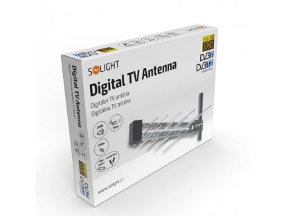Solight vonkajšia anténa, DVB-T2, 22dB
