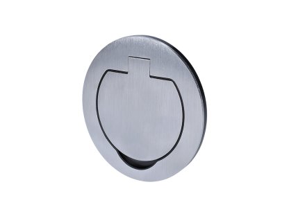 Solight vstavaná podlahová zásuvka, IP55, okrúhle viečko