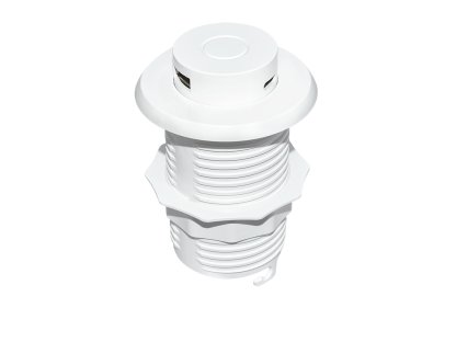 Solight výsuvná nabíjačka USB A+C 24W PD, biela