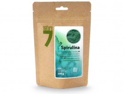 Spirulina - nápoj v prášku 100g, Nature7