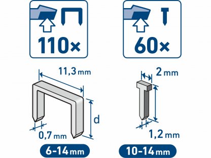 Sponkovačka / klincovačka, príkon 45W, EXTOL CRAFT