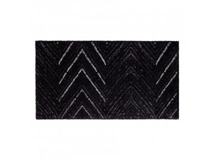 Vnútorná čistiaca prateľná vstupná rohož FLOMA Lima Herringbone - 67 x 120 x 0,7 cm