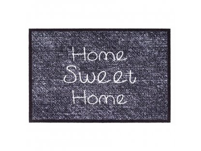 Vnútorná čistiaca vstupná rohož FLOMA Mondial Home Sweet Home - 50 x 75 x 0,5 cm