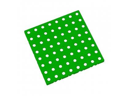 Zelená polyetylénová dlažba AvaTile AT-STD - 25 x 25 x 1,6 cm