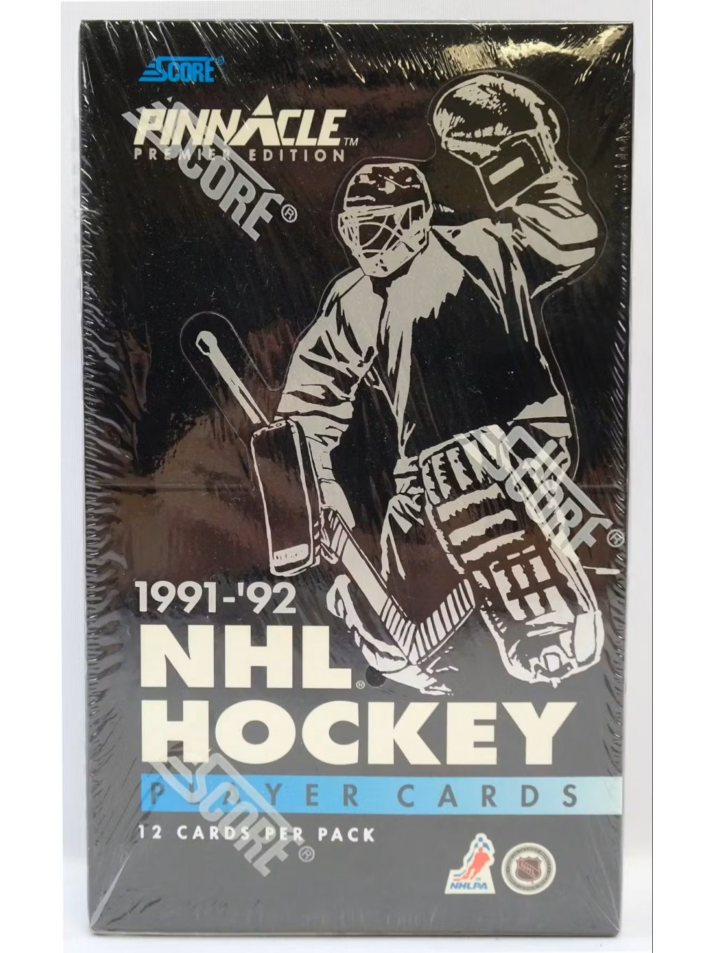 1991-92 Pinnacle U.S. Hockey Wax Box