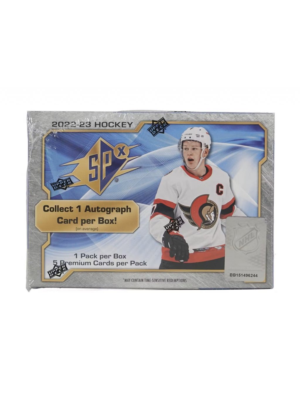 2022-23 Upper Deck SPx Hockey Hobby Box