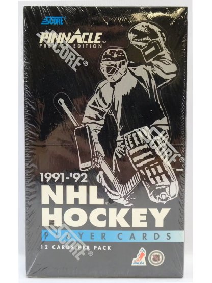 1991-92 Pinnacle U.S. Hockey Wax Box