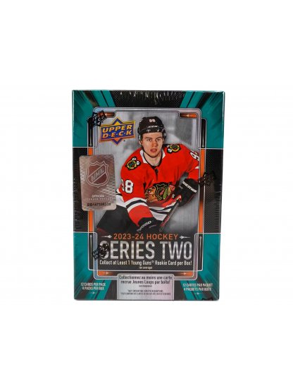 2023-24 Upper Deck Series 2 Hockey 4-Pack Blaster Box