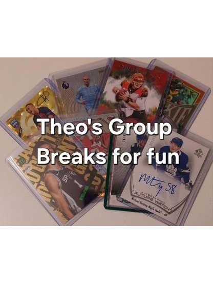 THEO'S GROUP BREAKS FOR FUN