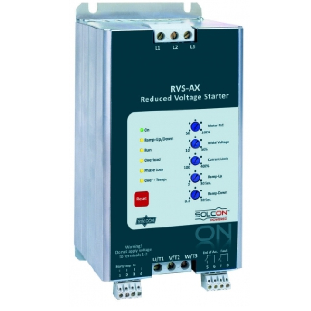 Softstartér Solcon RVS-AX 17 - AEF pohony-automatizace