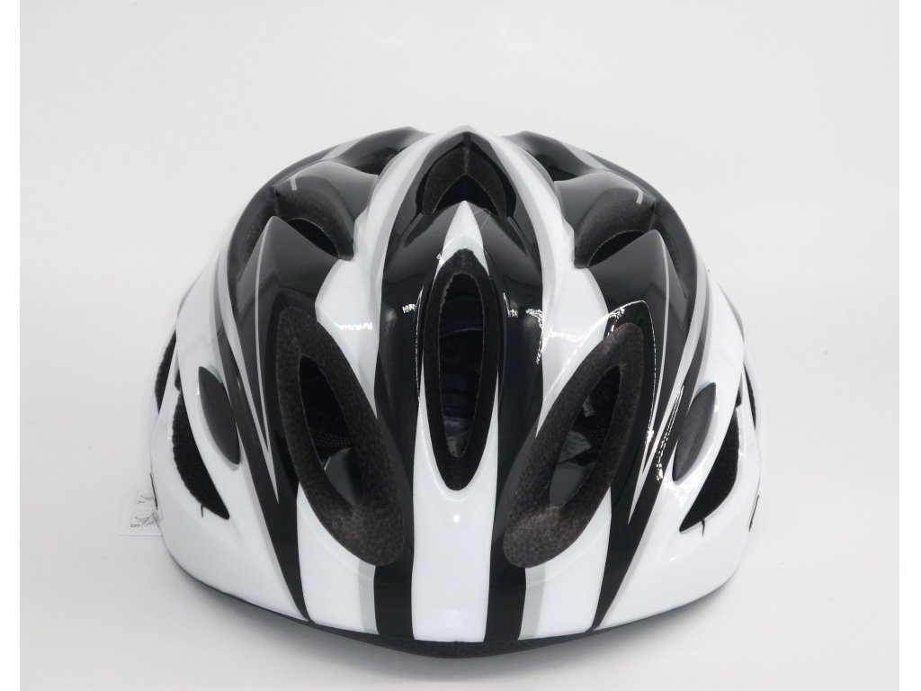 Sportovní cyklistická helma na kolo Frike® střibrná černá