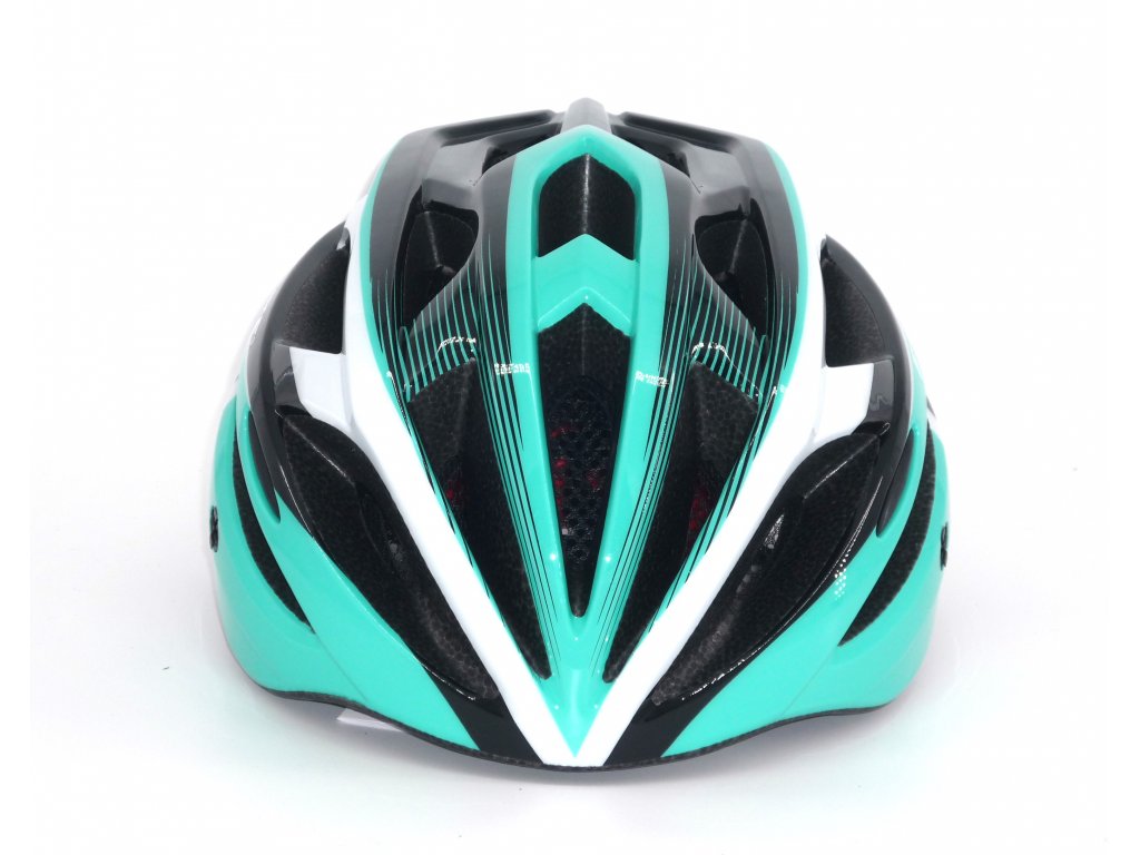 Cyklistická  helma,  Frike®, A3 LED, zelená černá, 2023