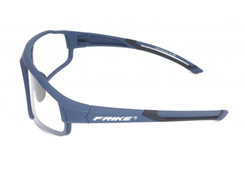 Fotochromatické  cyklistické brýle Frike® modro černé