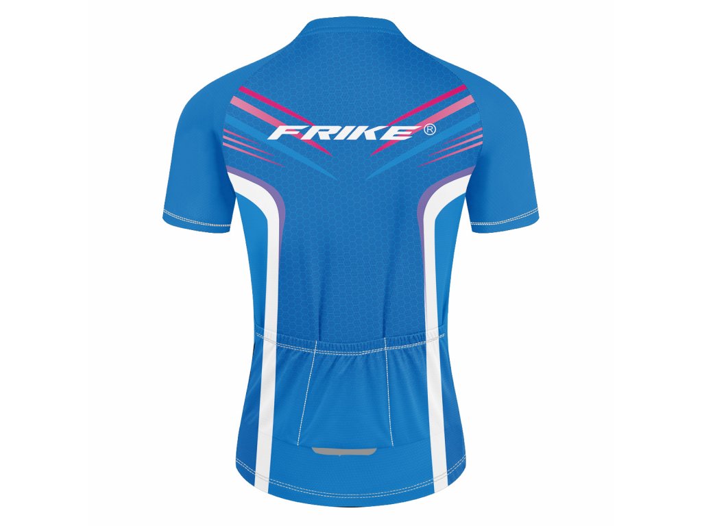 Dámský cyklistický dres, Frike®, B2, modrá, 2023