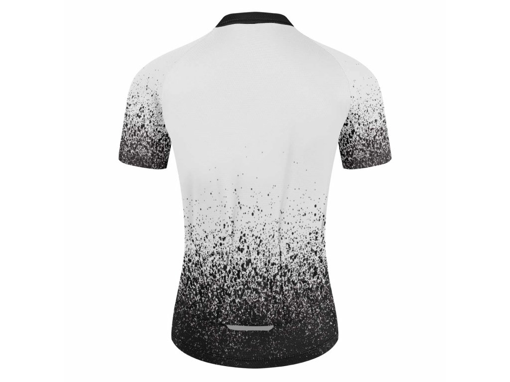 Dámský cyklistický dres, Frike®, B4, bílá černá, 2023