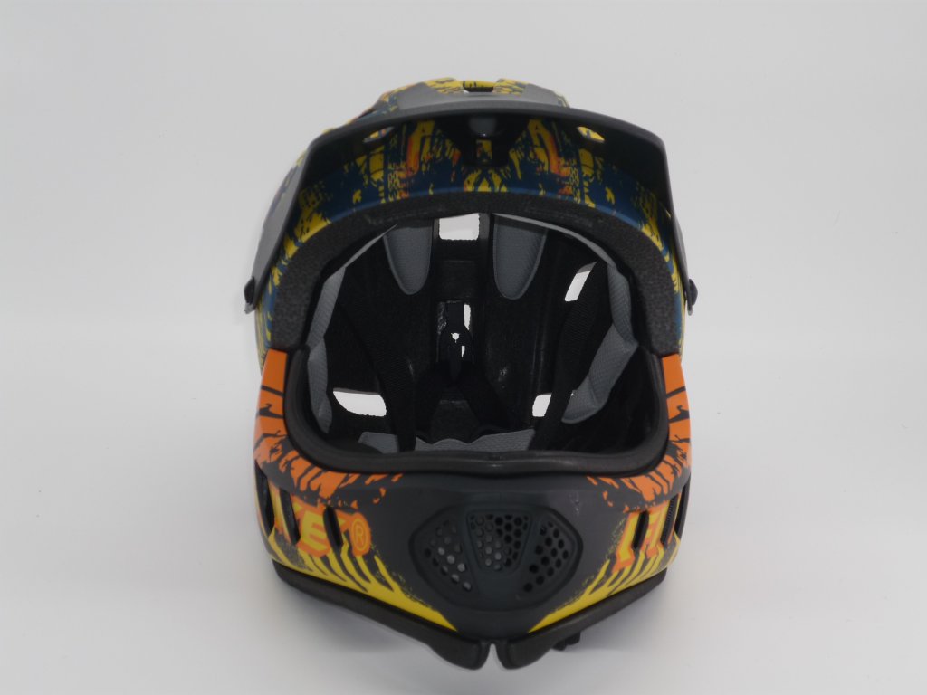 Dětská cyklistická helma, Frike®, A10, oranžova černá, 2023
