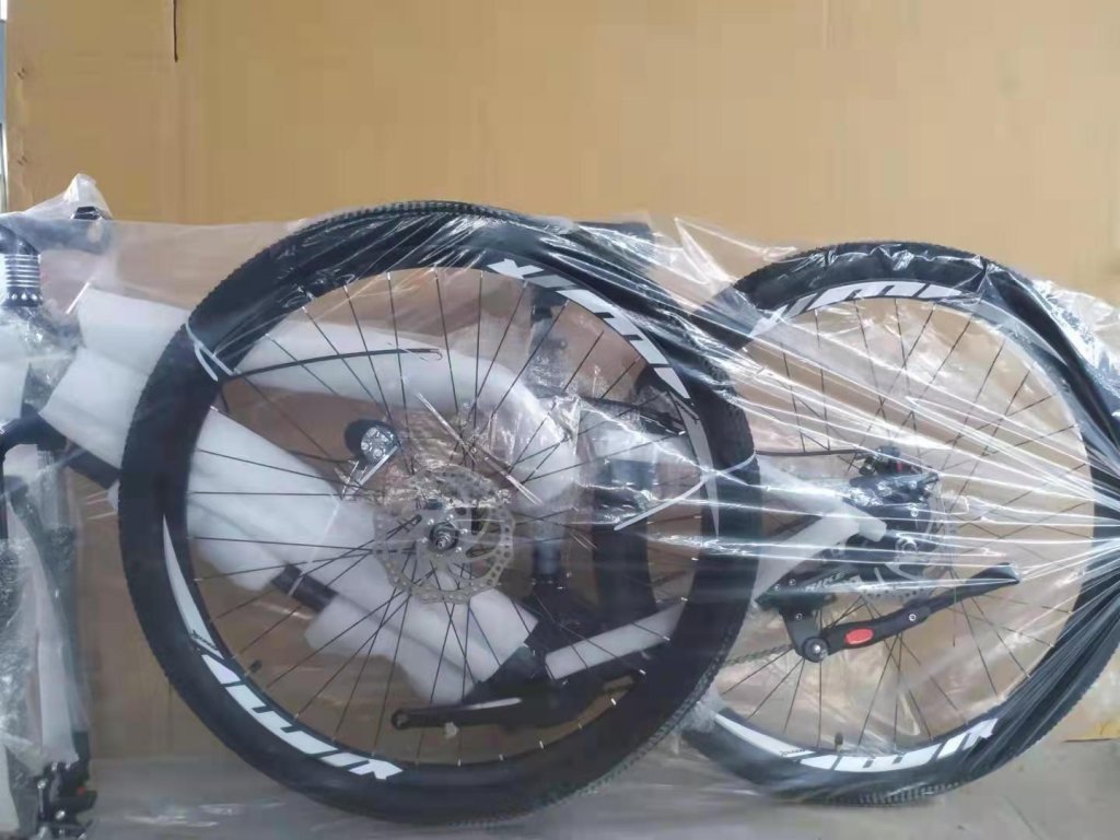 FRIKE, Elektryczny rower górski, średni, 14",24", czerwono-biały, 2022