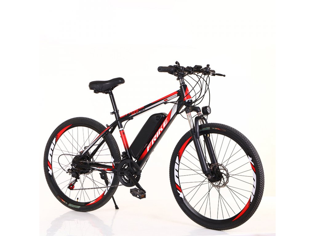 FRIKE, Electric mountain bike, Easy, 26", red black, 2024