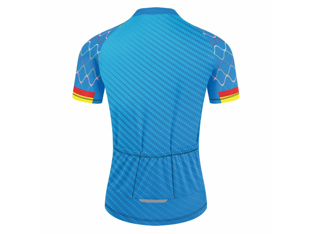 Pánský cyklistiský dres, Frike®, C11, modrá, 2023