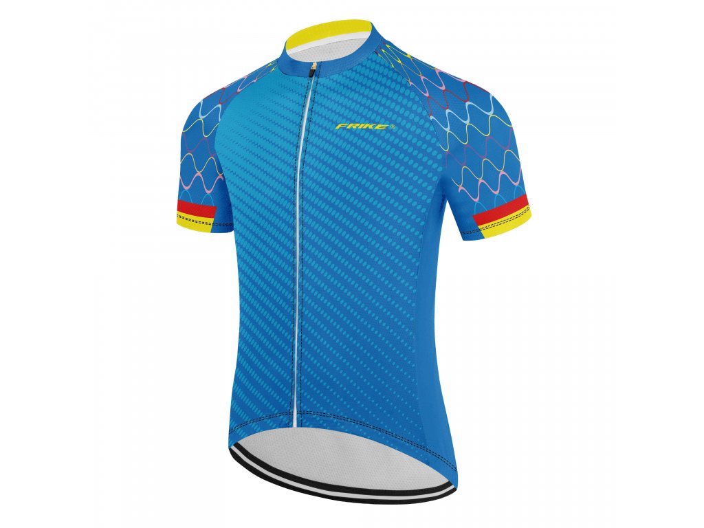 Pánský cyklistiský dres, Frike®, C11, modrá, 2023