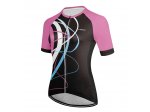 Dámský cyklistický dres, Frike®, B5, černá růžová, 2023