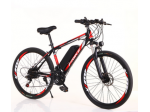 FRIKE, elektromos mountain bike, közepes, 18", 27,5", piros fekete, 2022