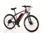 Horský elektrobicykel FRIKE 26" MT 200 červeno čierna