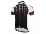 Pánský cyklistiský dres, Frike®, C12, černá bílá, 2023