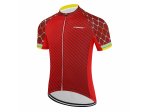Pánský cyklistiský dres, Frike®, C2, červená, 2023