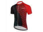 Pánský cyklistiský dres, Frike®, C5, červeno černá, 2023