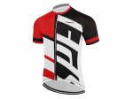 Pánský cyklistiský dres, Frike®, C8, červená bílá černá, 2023