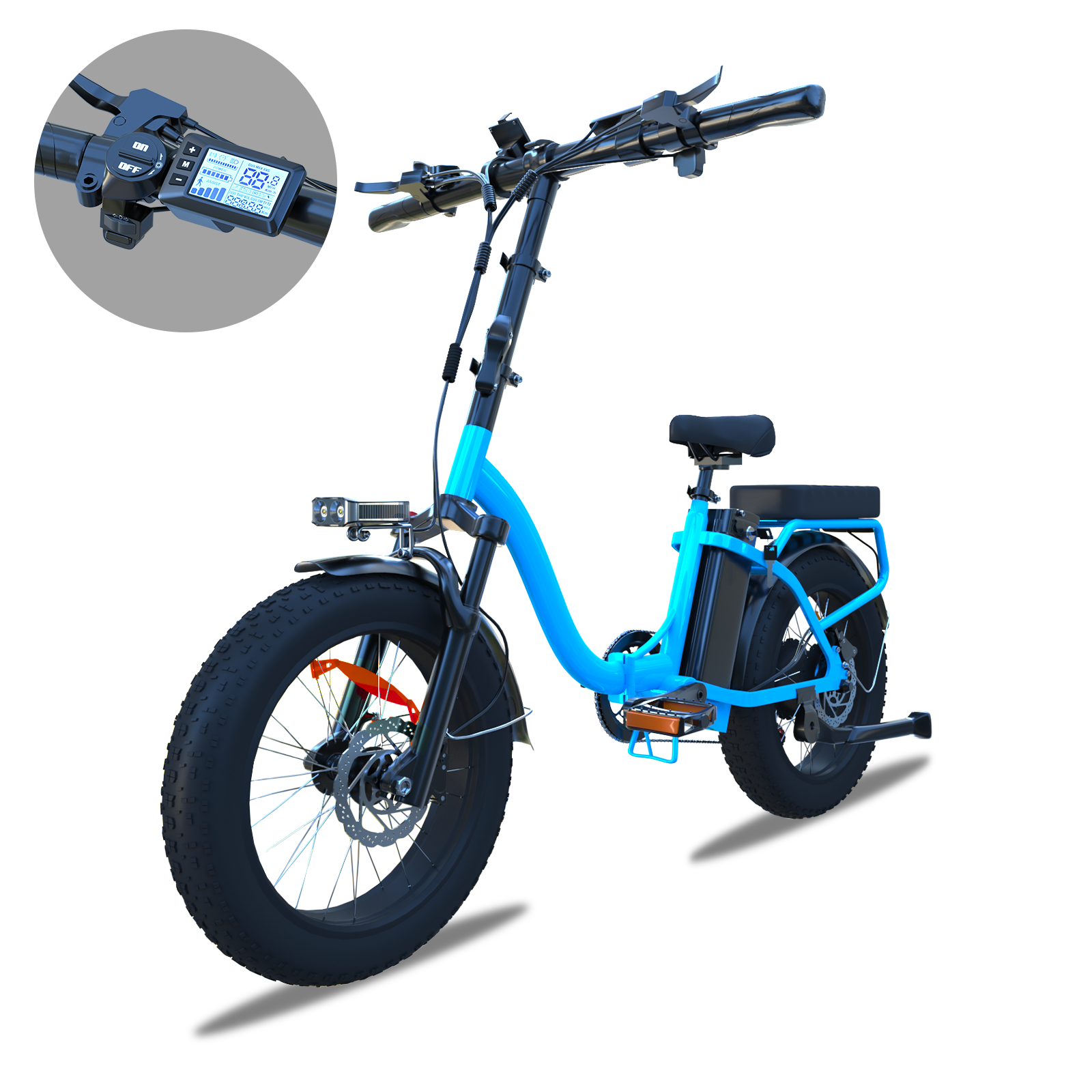 Městské elektrokolo, E1, City , 20", černá , 2025