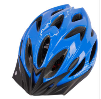 Cyklistická helma, Frike®, A1, modro černá, 2025 Velikost přilby: S/M (52-58 cm)