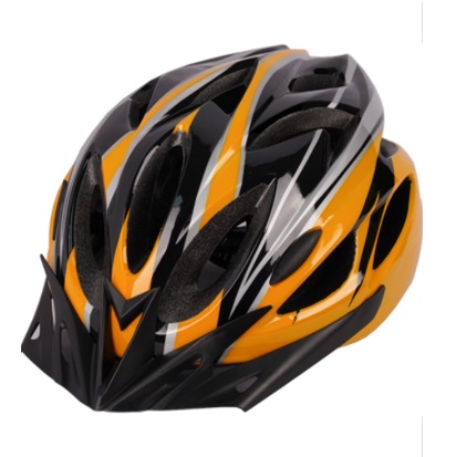 Cyklistická helma, Frike®, A2, oranžová černá, 2025 Velikost přilby: M/L (57 - 62 cm)