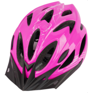 Cyklistická helma, Frike®, A1, růžovo černá, 2025 Velikost přilby: S/M (52-58 cm)