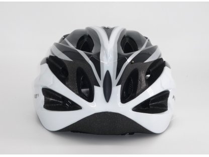 Sportovní cyklistická helma na kolo Frike® střibrná černá