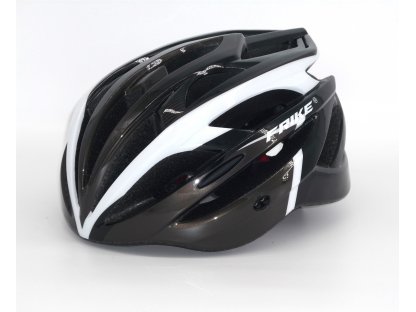 Cyklistická  helma,  Frike®, A3 LED, černá bílá, 2023
