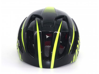 Cyklistická helma,  Frike®, A4 LED, světle zelená černá, 2023