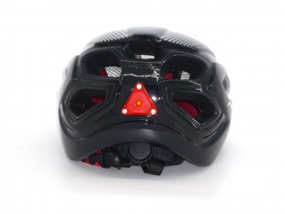 Cyklistická helma,  Frike®, A5 LED, šedá černá, 2023