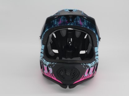 Dětská cyklistická helma, Frike®, A10, modrá černá, 2023