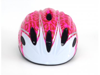 Dětská cyklistická helma, Frike®, A8, červeno bílá, 2023