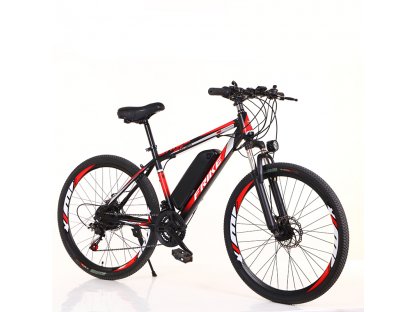 FRIKE, Elektryczny rower górski, Easy 20", 29", czerwony czarny, 2022