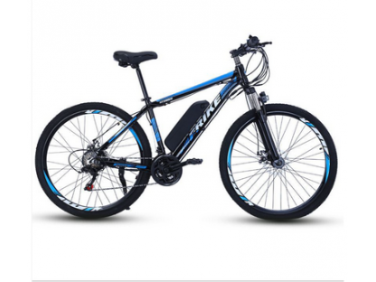FRIKE, Elektryczny rower górski, Medium, 16",26", niebiesko-czarny, 2022