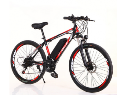 Electric mountain bike FRIKE 26" MT 200 red black