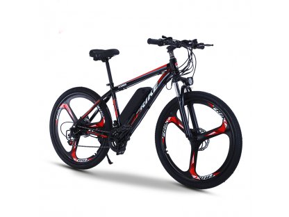 Elektryczny rower górski FRIKE 26" Star czerwono-czarny