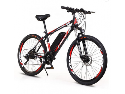 Electric mountain bike FRIKE 27.5" MT200 red black