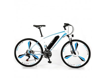 Elektryczny rower górski FRIKE 27,5" Star niebiesko-biały