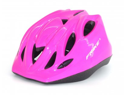 Juniorská cyklistická helma,  Frike®, A7, růžová, 2023