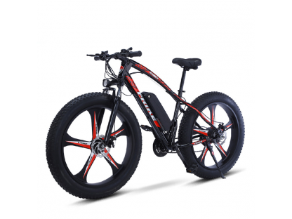 Maxi bike FRIKE Star elektromos kerékpár piros fekete